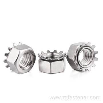 stainless steel keps nuts k lock nuts